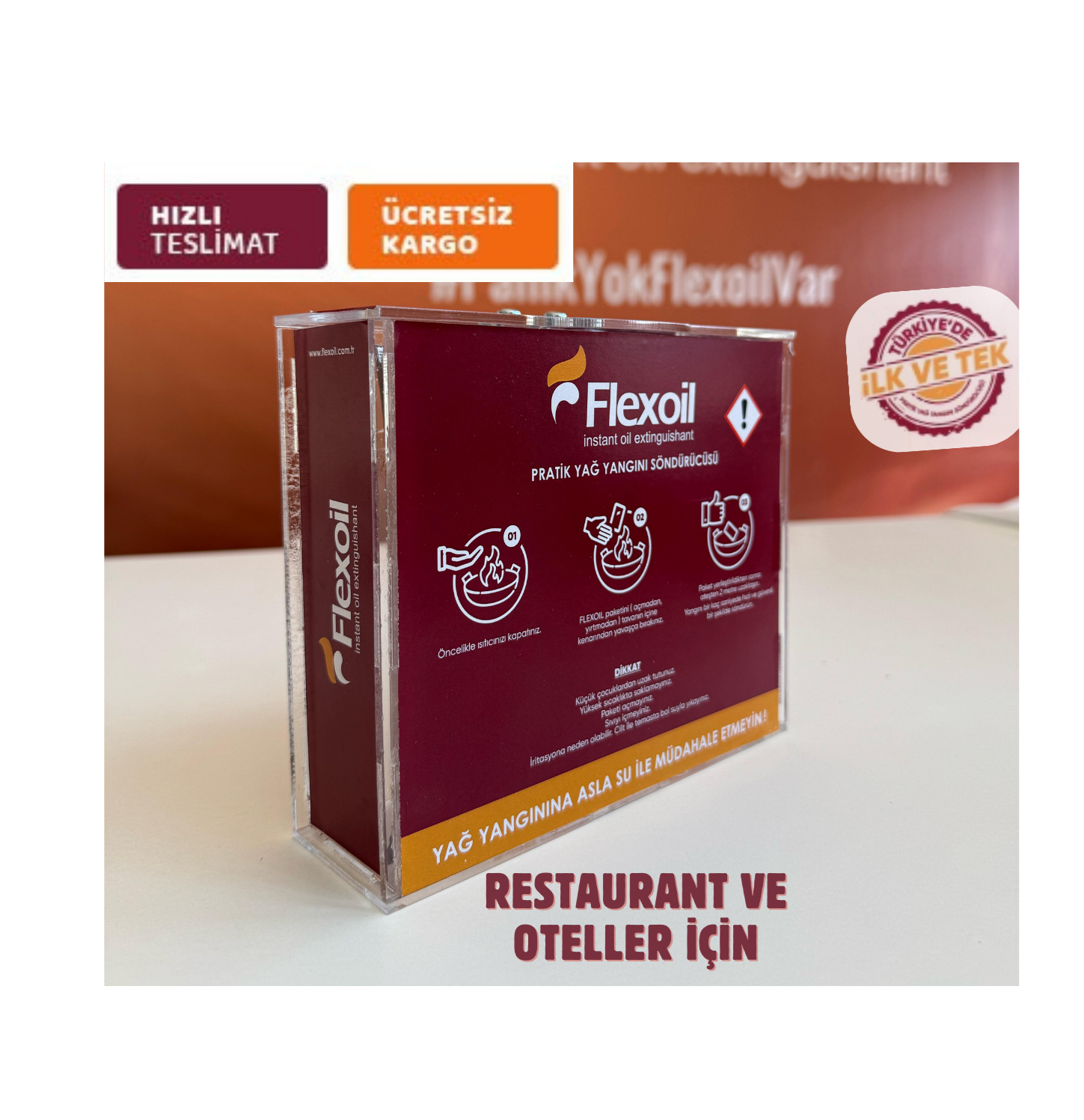 Flexoil Yangın Söndürücüsü 10'lu